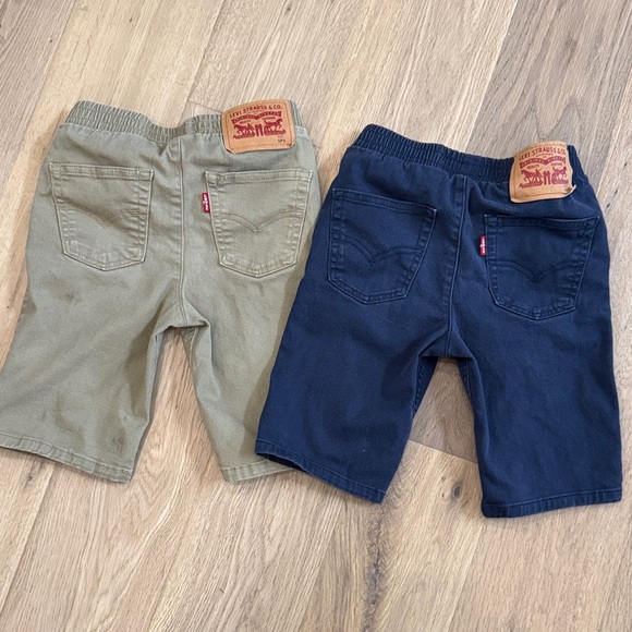 Levi's Kids Black and Tan Shorts Duo - Picture 2 of 8